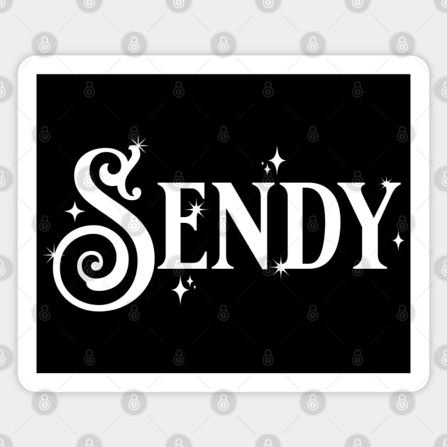 Sendy: unique, beautiful, dreamy girl who loves to be girly OR extreme going for it-ness Sticker by Luxinda